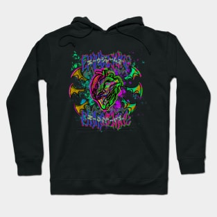 Multi heart lovu Hoodie